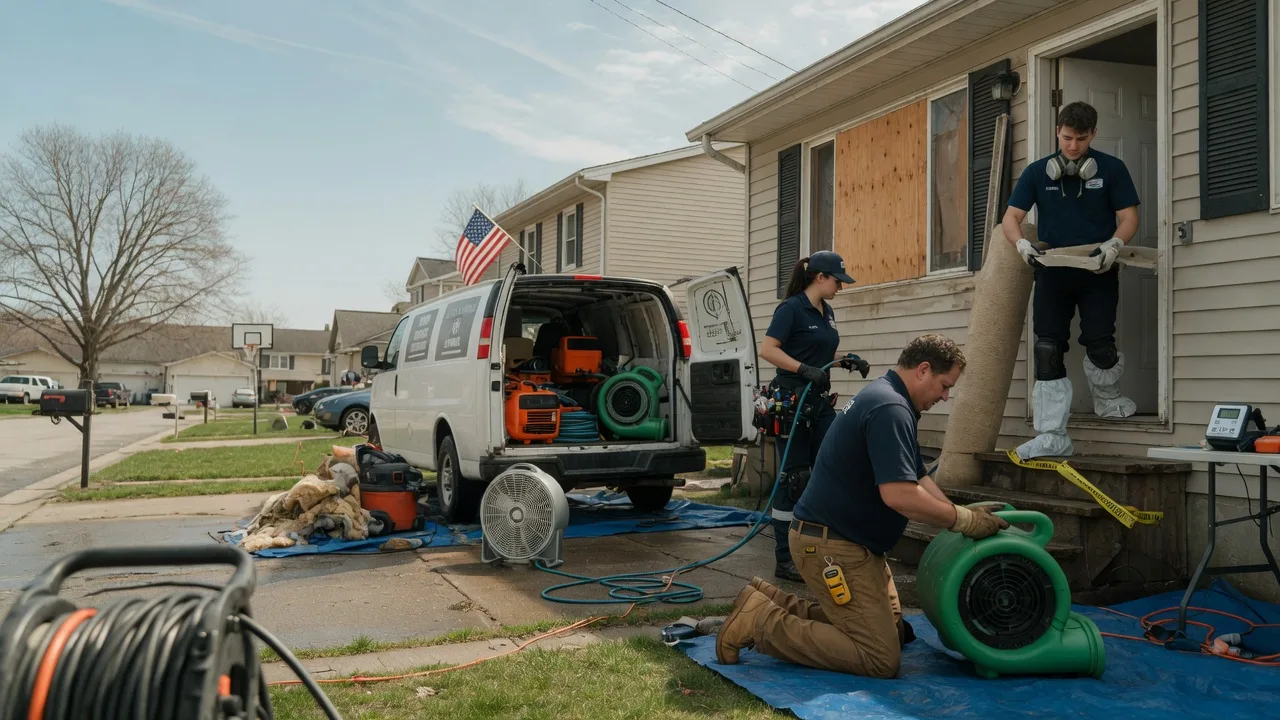 Water Damage Restoration in Berlin, OH near me